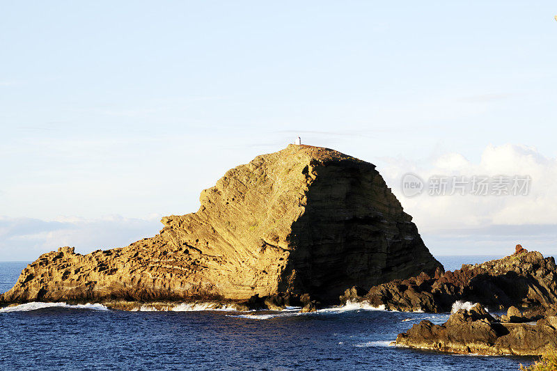 海景：大西洋海岸马德拉（莫尼兹港）