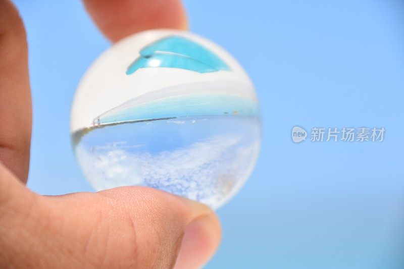 大特克巴哈马群岛，通过水晶球