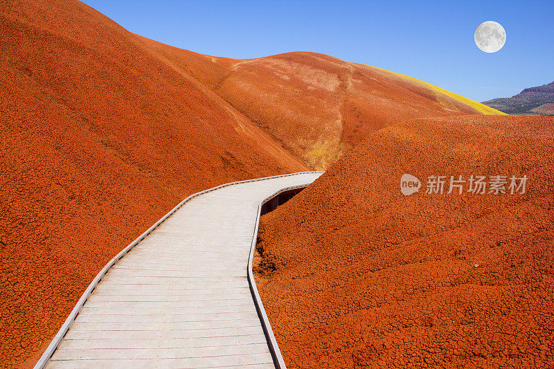 俄勒冈州，画山国家地标