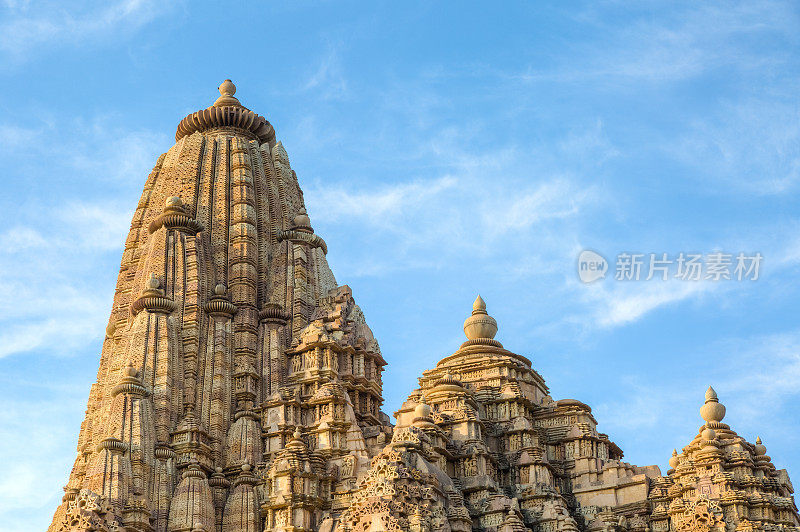 Kandariya寺庙在印度的Khajuraho西部组纪念碑