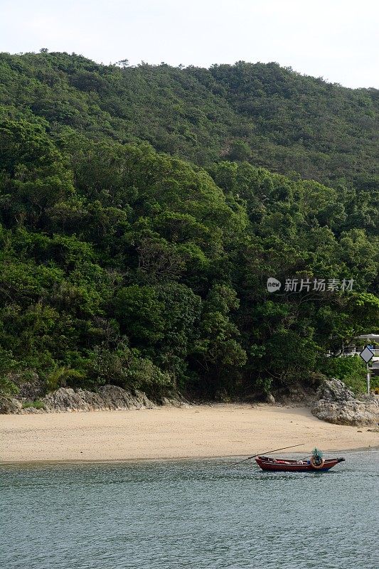 香港浅水湾中岛