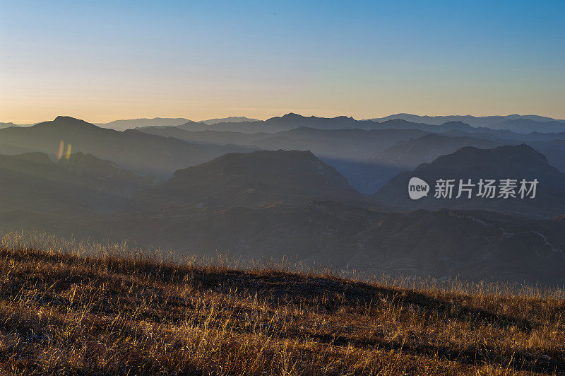 山顶的风景