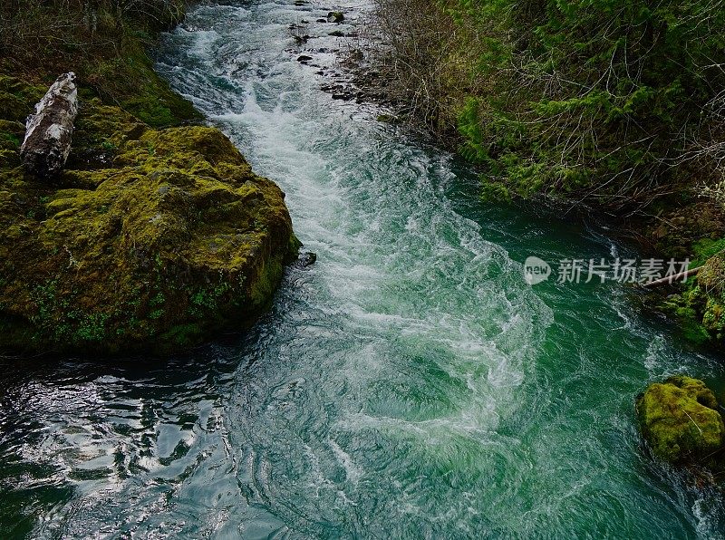 俄勒冈州的小河流