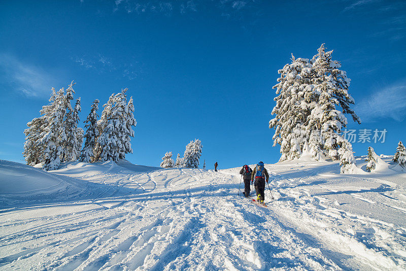 偏远滑雪，北Cascades