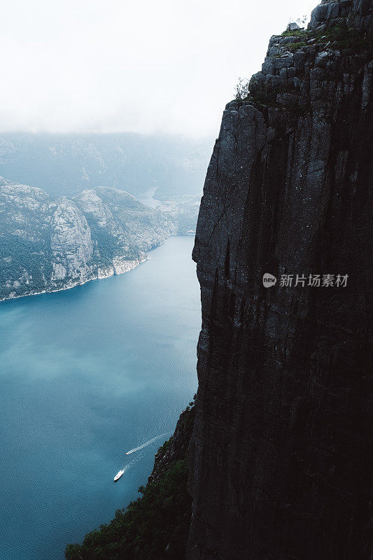 挪威风景和吕瑟峡湾