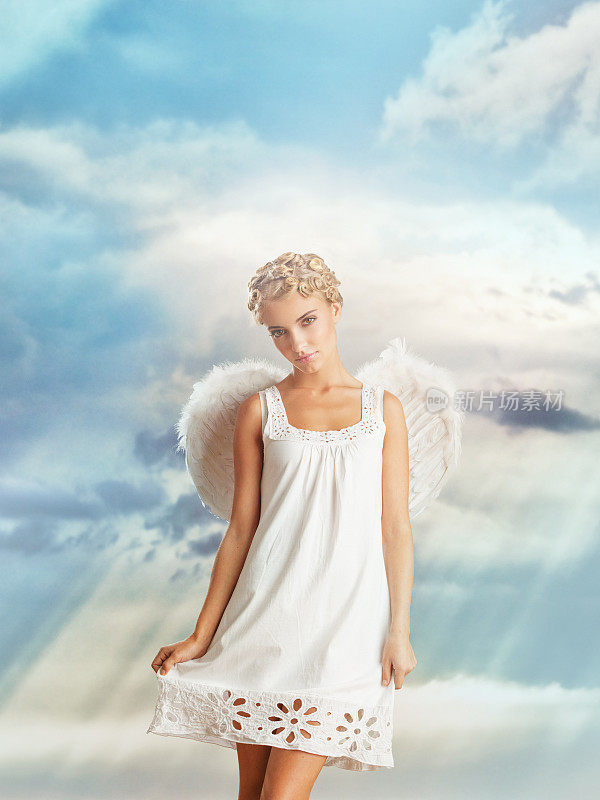 天空中的天使