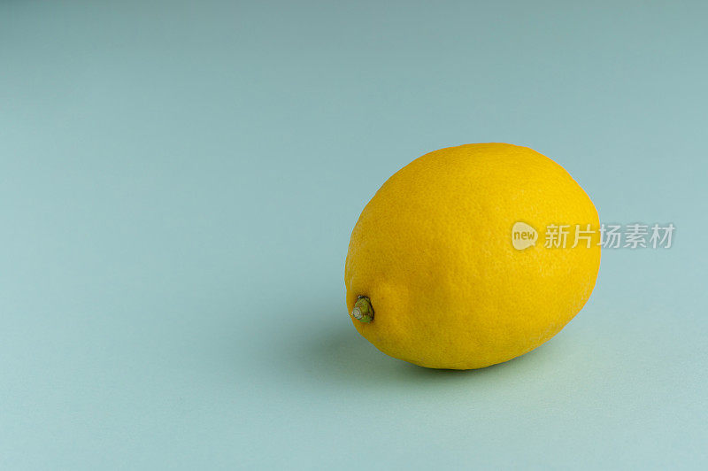 柠檬。水果工作室拍摄
