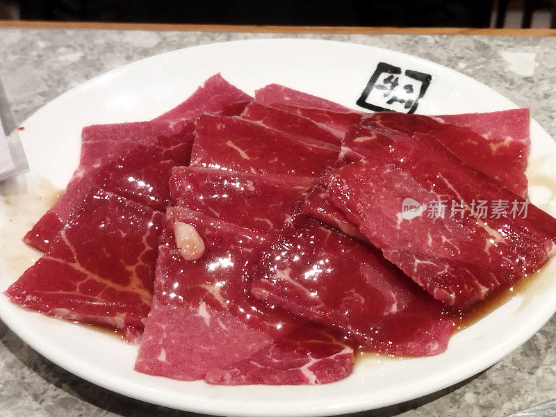 新鲜的肉