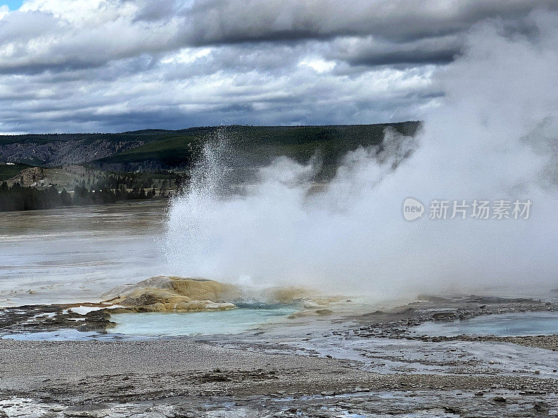 黄石地热特征