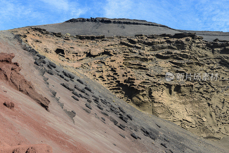 的火山