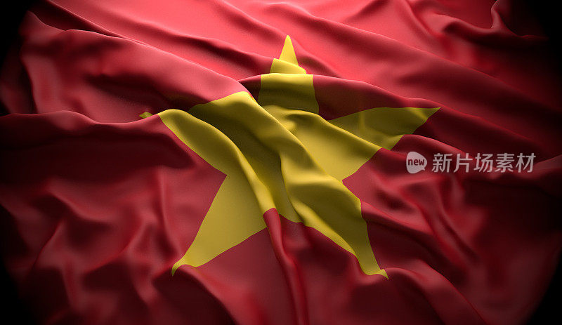 越南，河内国家官方国旗