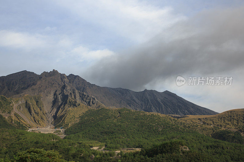 日本樱岛火山