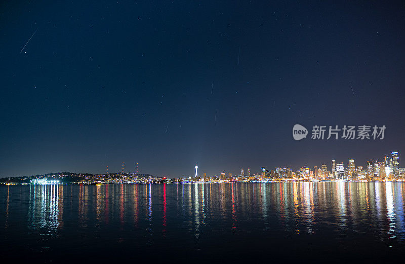 一度的英仙座流星雨