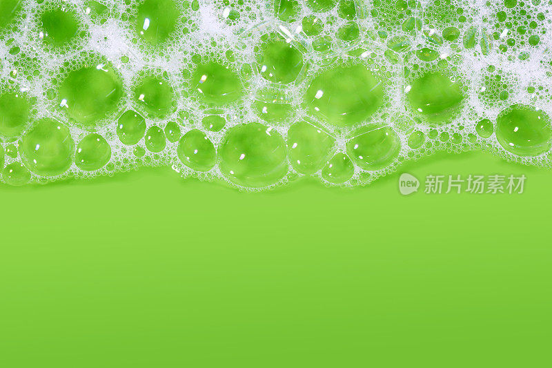 肥皂sud背景(绿色)-高分辨率5000万像素