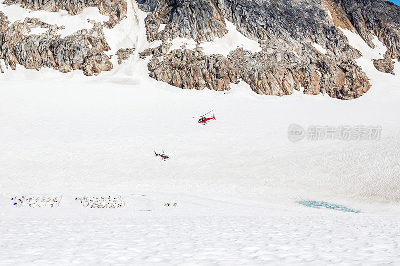 冰川湾观光直升机