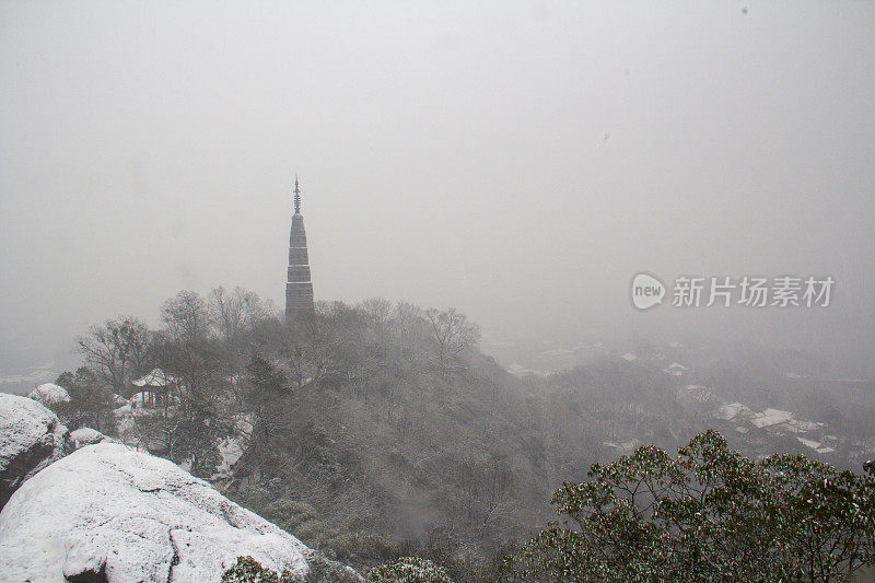 雪在杭州