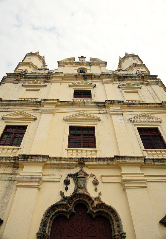圣弗朗西斯教堂在老果阿，印度