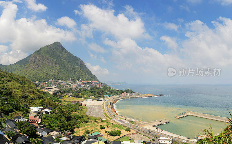 瑞芳村及海岸线