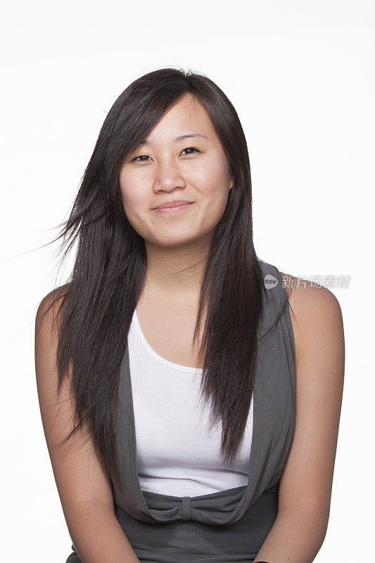 亚洲年轻女性肖像