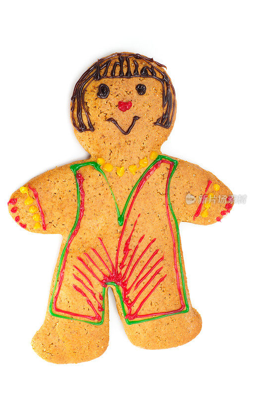 女性Gingerbreadman