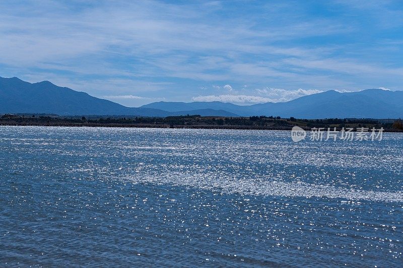 夏季景观与湖泊