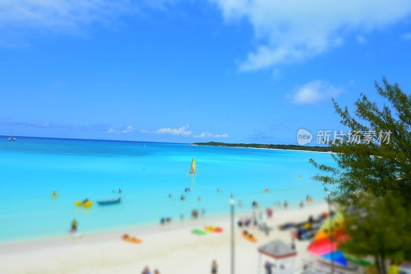 天堂加勒比沙滩-大特克巴哈马