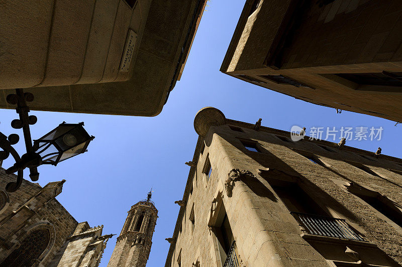 巴塞罗那大教堂的建筑细节