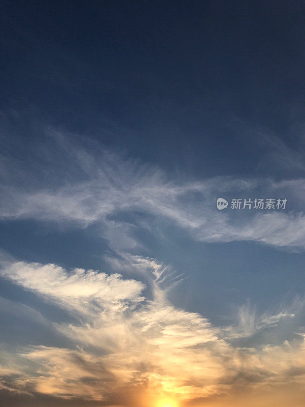 马尾巴的天空