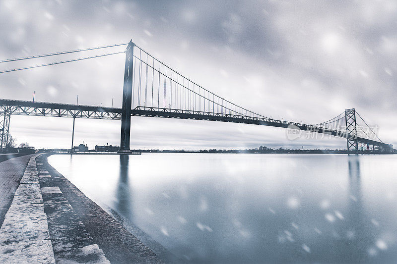 大使桥-冬季场景
