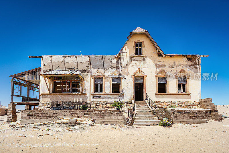 纳米比亚的废弃房屋鬼城Kolmanskop