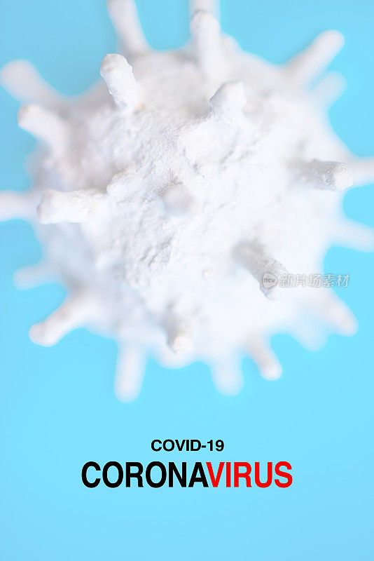 COVID-19冠状病毒微生物概念