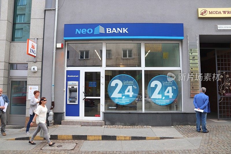 银行在波兰