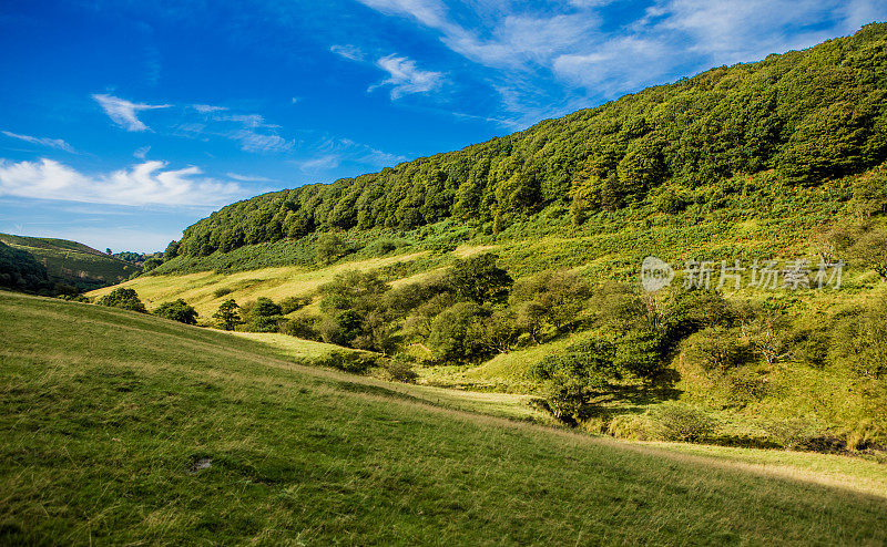 英格兰北部美丽的乡村景观