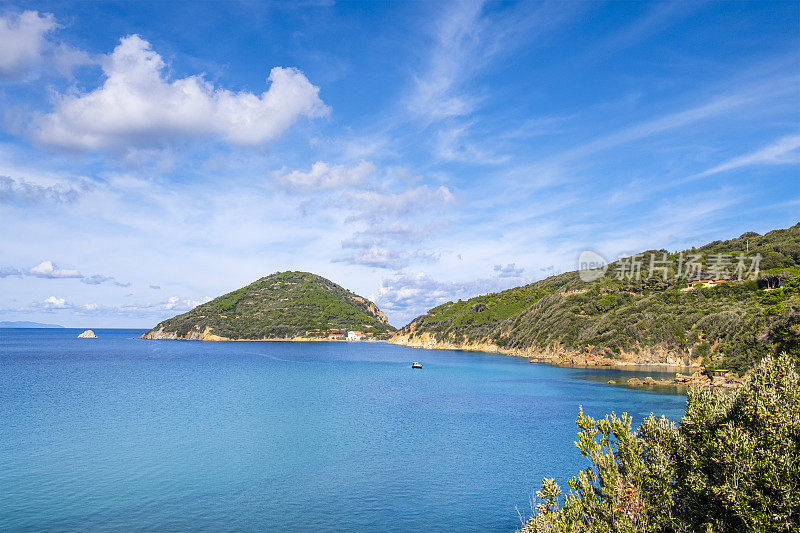 海岬恩fola，厄尔巴岛(意大利托斯卡纳群岛)