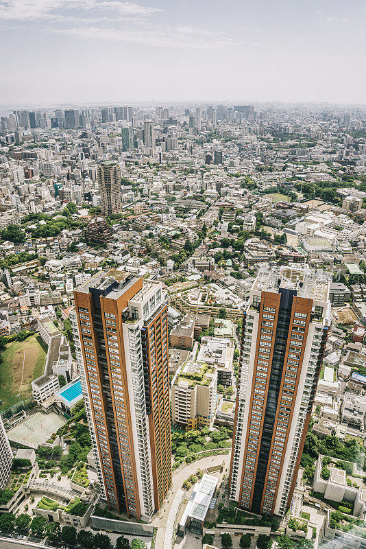 东京城市天际线