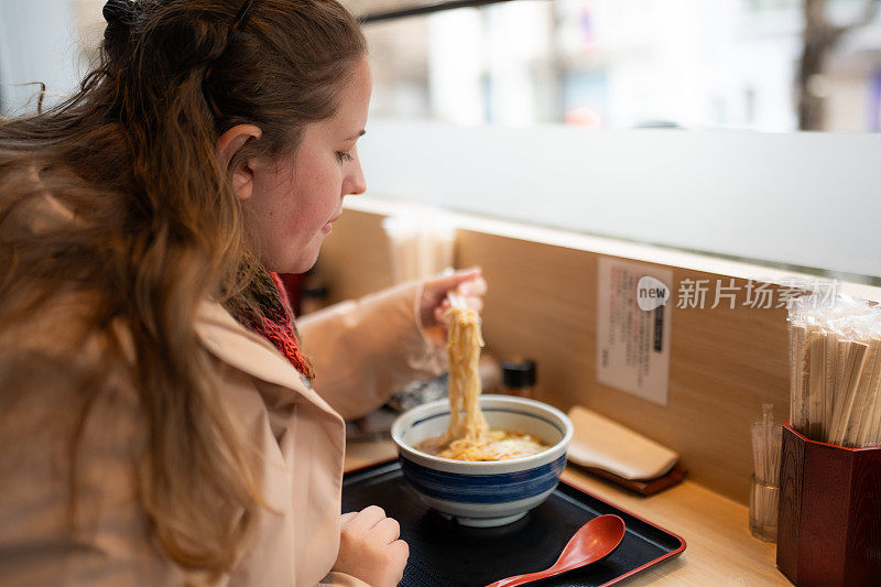 在日本吃荞麦面