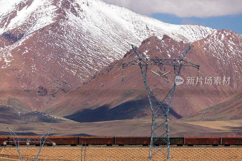 青藏铁路位于青藏高原