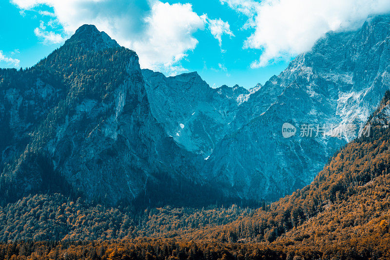 美景Königssee，巴伐利亚