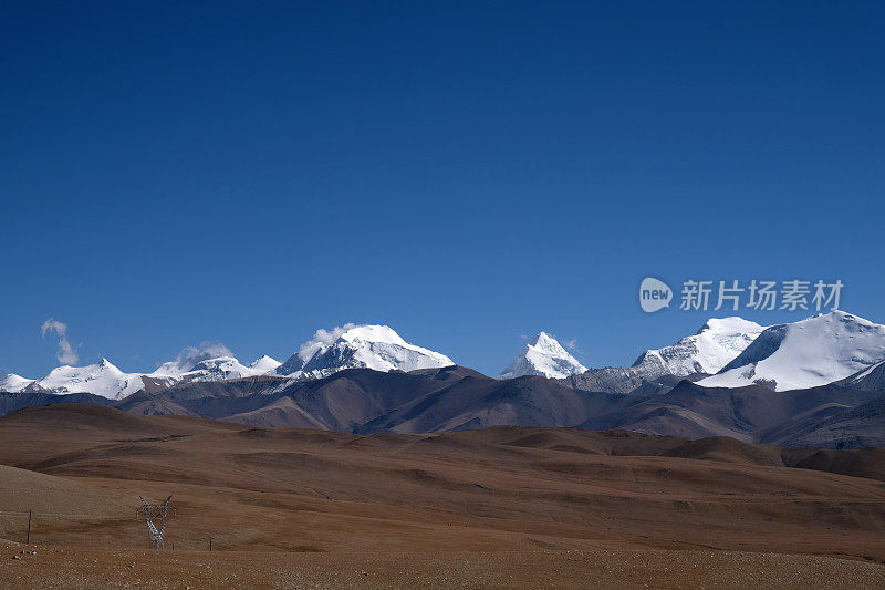 西藏的喜马拉雅山