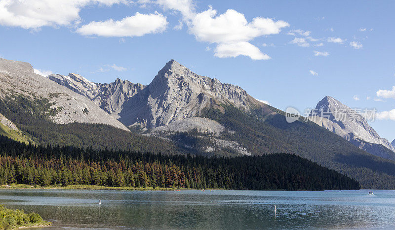 Maligne湖风景区