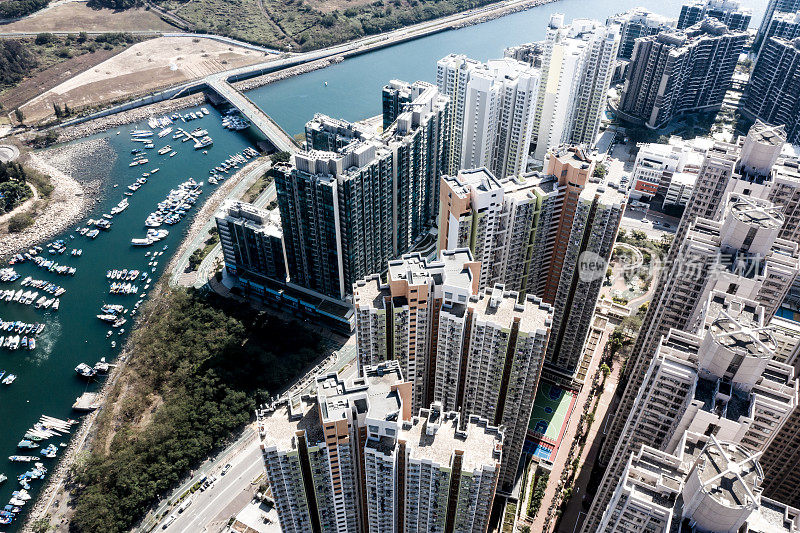高密度居住在香港