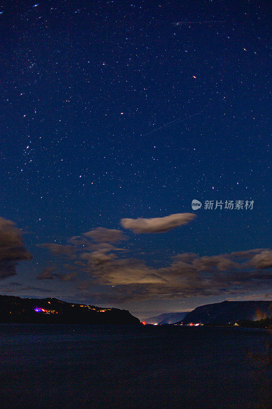 夜空的星星