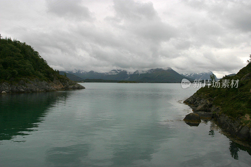 挪威峡湾荒野自然