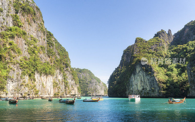 热带海中午甲米，泰国