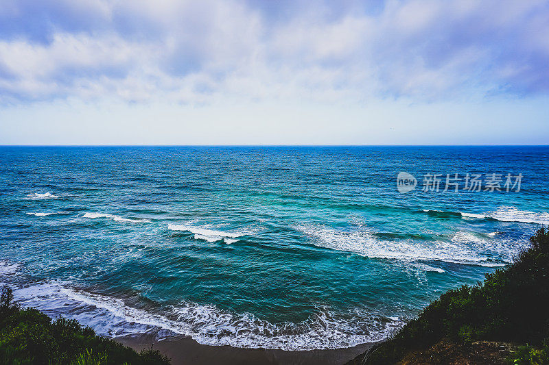 澳大利亚的海滩和海洋。