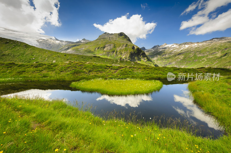 泰洛山脉和湖泊，奥地利