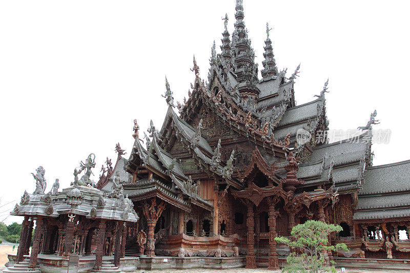 泰国芭堤雅真理圣殿。