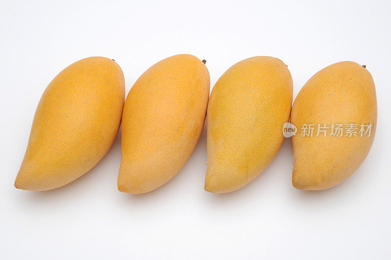 黄色芒果泰国水果孤立