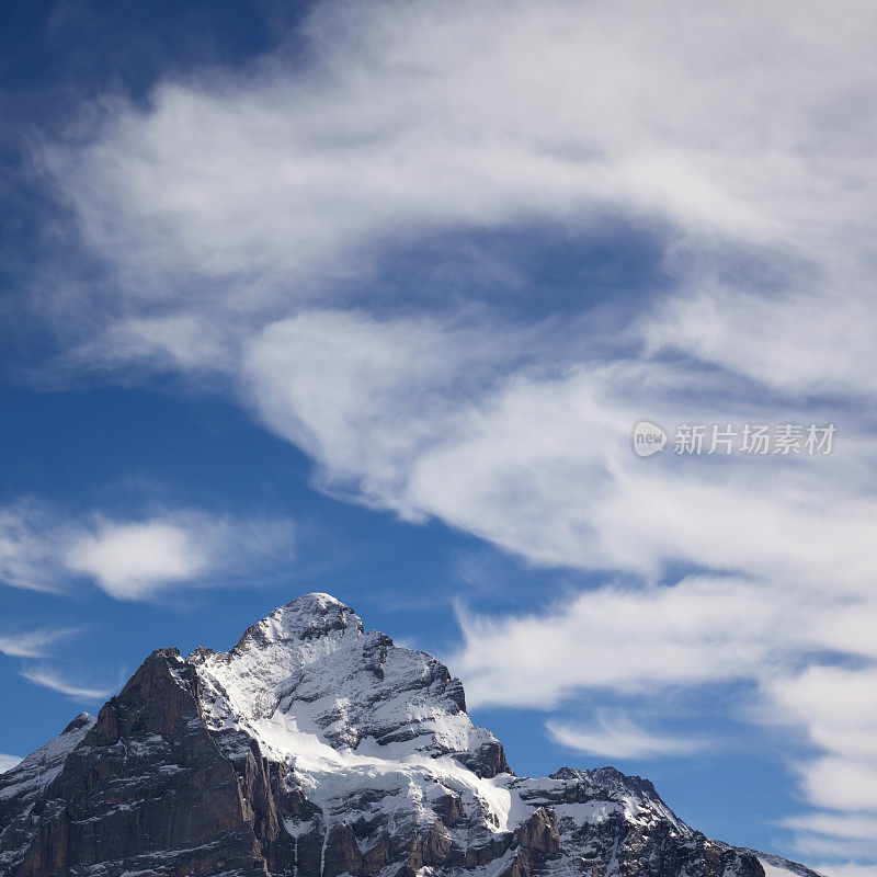 的观点Wetterhorn