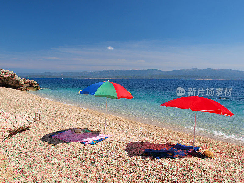 天堂亚得里亚海海滨